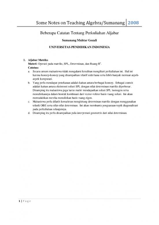 picture1_Pendidikan Pdf 8129 | Sebuah Catatan | Matematika